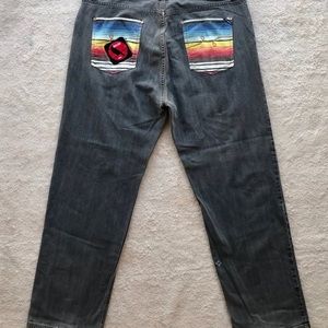 LRG black jeans waist 42